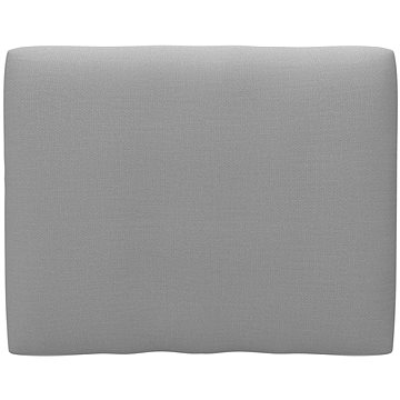 Poduška na pohovku z palet šedá 50 x 40 x 12 cm (314424)