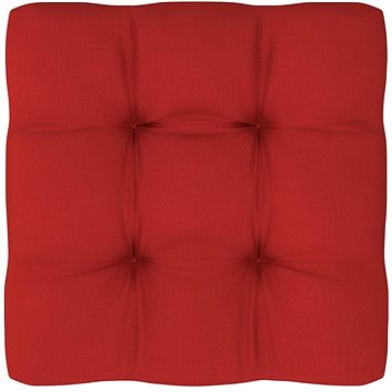 Poduška na pohovku z palet červená 60 x 60 x 12 cm (314383)