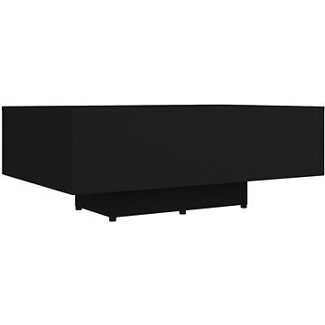Konferenční stolek černý 85 × 55 × 31 cm dřevotříska (803381)