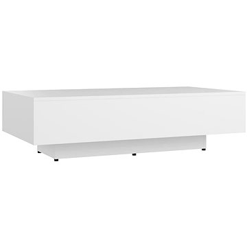 Konferenční stolek bílý 115 × 60 × 31 cm dřevotříska (803389)