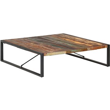 Konferenční stolek 140 × 140 × 40 cm masivní recyklované dřevo (321577)