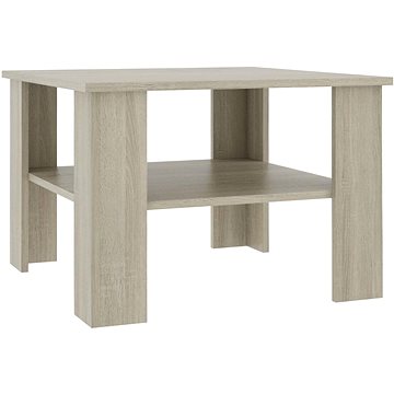 Konferenční stolek dub sonoma 60 × 60 × 42 cm dřevotříska (800210)