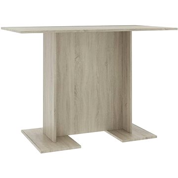 Jídelní stůl dub sonoma 110 × 60 × 75 cm dřevotříska (800246)