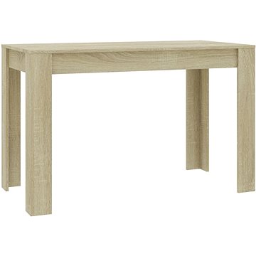 Jídelní stůl dub sonoma 120 × 60 × 76 cm dřevotříska (800435)