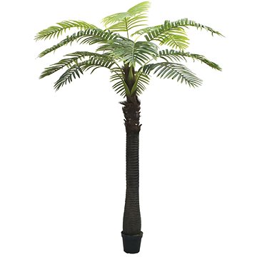 Umělá palma s květináčem 310 cm zelená (245950)