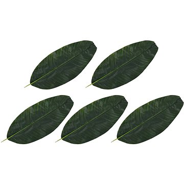 Umělé listy banánovník 5 ks zelené 62 cm (280115)