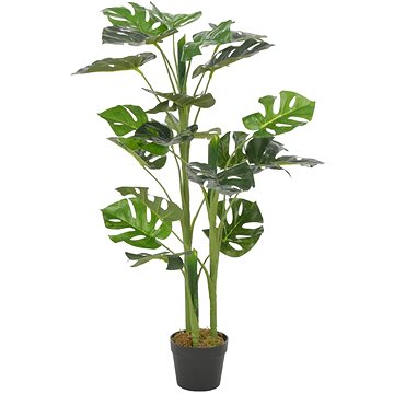 Umělá rostlina monstera s květináčem zelená 100 cm (280182)