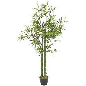 Umělá rostlina bambus s květináčem zelená 160 cm (280191)