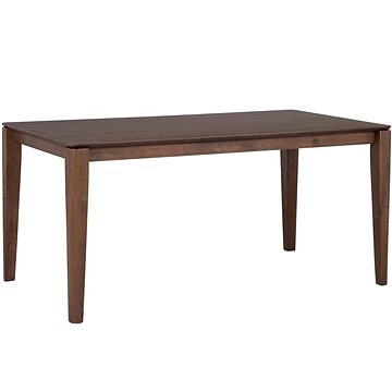 Jídelní stůl tmavé dřevo 160 x 90 cm LOTTIE, 164211 (beliani_164211)