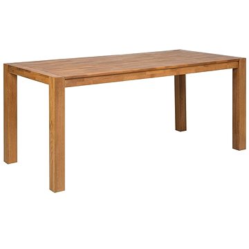 Světle hnědý dubový jídelní stůl 150 cm NATURA, 58840 (beliani_58840)