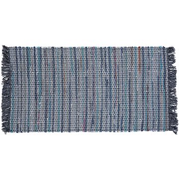 Šedý bavlněný koberec 80x150 cm BESNI, 57468 (beliani_57468)