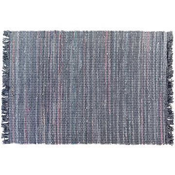 Šedý bavlněný koberec 140x200 cm BESNI, 57469 (beliani_57469)