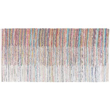 Barevný tkaný bavlněný koberec 80x150 cm MERSIN, 57558 (beliani_57558)