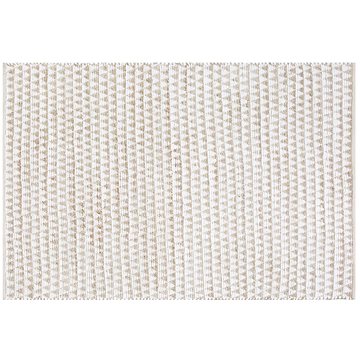 Béžový geometrický koberec 160x230 cm TUNCELI, 57823 (beliani_57823)