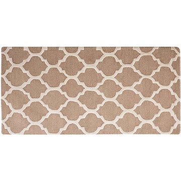 Béžový vlněný koberec 80x150 cm ERBAA, 57767 (beliani_57767)