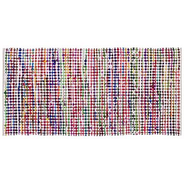 Různobarevný bavlněný koberec 80x150 cm BELEN, 57896 (beliani_57896)