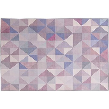 Modrošedý krátkovlasý koberec KARTEPE 160 x 230 cm, 116866 (beliani_116866)
