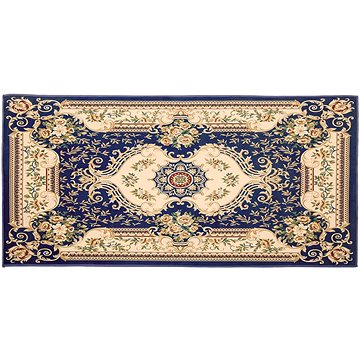 Tmavě modrý koberec 80 x 150 cm GAZIANTEP, 121643 (beliani_121643)