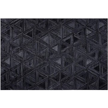 Koberec černý 160 x 230 cm KASAR, 125320 (beliani_125320)