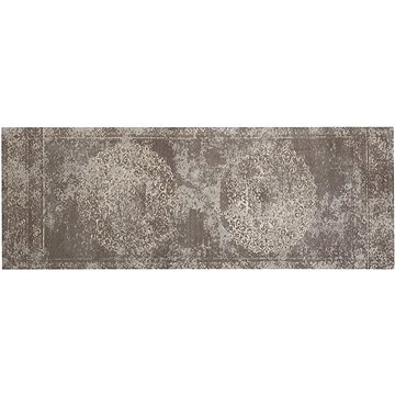 Koberec 60 x 180 cm tmavě šedý BEYKOZ, 163417 (beliani_163417)