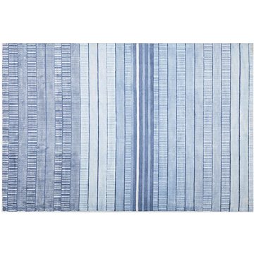Koberec světle modrý 140 x 200cm YARDERE, 169731 (beliani_169731)