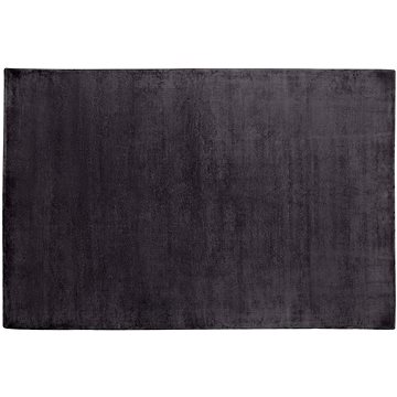 Koberec z viskózy 140 x 200 cm tmavě šedý GESI II, 198921 (beliani_198921)