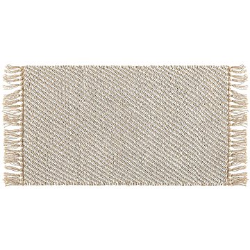Jutový koberec 50 x 80 cm béžový ALADAG, 245910 (beliani_245910)