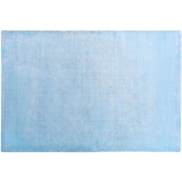 Viskózový koberec 160 x 230 cm světle modrý GESI II, 293278 (beliani_293278)