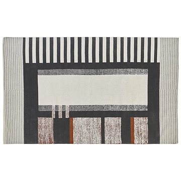 Bavlněný koberec 140 x 200 cm vícebarevný KAKINADA, 303441 (beliani_303441)