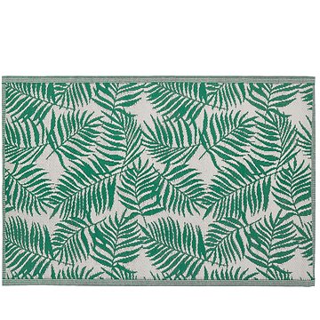 Venkovní koberec KOTA palmové listy mátové 120 x 180 cm, 196262 (beliani_196262)