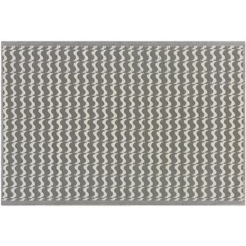 Venkovní koberec 120 x 180 cm šedý TUMKUR, 202265 (beliani_202265)