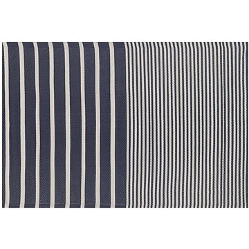 Venkovní koberec 120 x 180 cm tmavě modrý HALDIA, 204569 (beliani_204569)