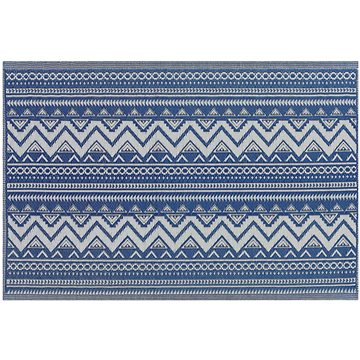 Venkovní koberec 120 x 180 cm modrý NAGPUR, 204604 (beliani_204604)