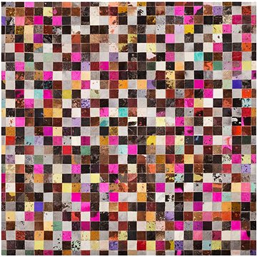 Barevný koberec 200 x 200 cm ENNE, 163955 (beliani_163955)