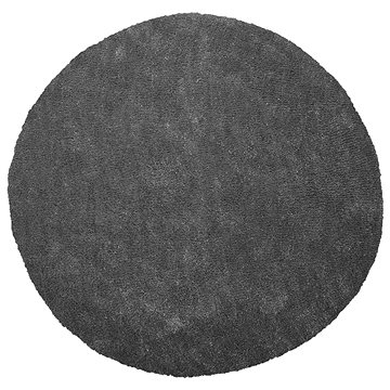 Koberec tmavě šedý kruhový ? 140 cm DEMRE, 122358 (beliani_122358)