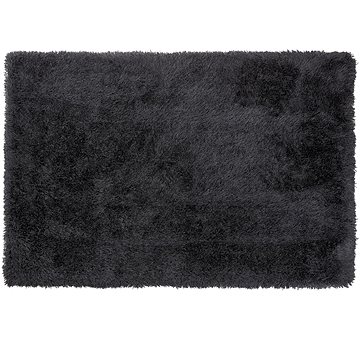 Koberec Shaggy 140 x 200 cm černý CIDE, 163334 (beliani_163334)