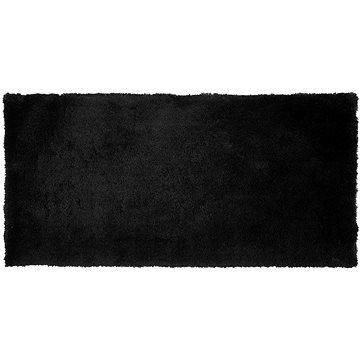 Koberec černý 80 x 150 cm Shaggy EVREN, 186356 (beliani_186356)