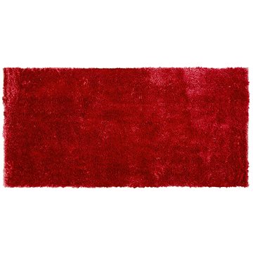 Koberec shaggy 80 x 150 cm červený EVREN, 186374 (beliani_186374)