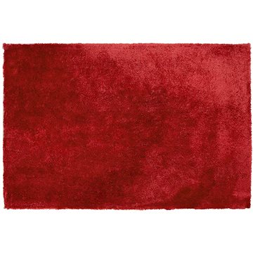 Koberec shaggy 140 x 200 cm červený EVREN, 186375 (beliani_186375)