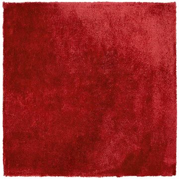 Koberec shaggy 200 x 200 cm červený EVREN, 186377 (beliani_186377)