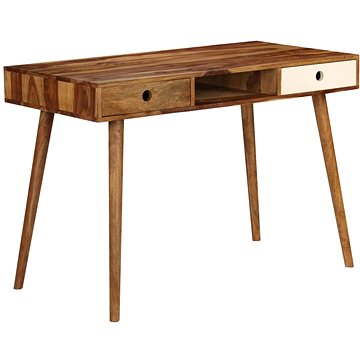 Psací stůl z masivního sheeshamového dřeva 110 x 55 x 76 cm (246225)