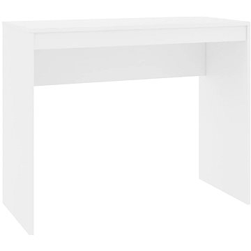 Psací stůl bílý 90 x 40 x 72 cm dřevotříska