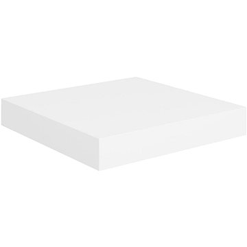 Shumee plovoucí nástěnná bílá 23×23,5×3,8 cm MDF, 323802 (323802)