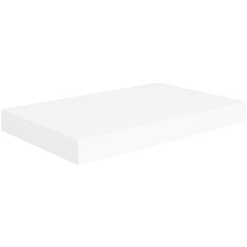 Shumee plovoucí nástěnná bílá 40×23×3,8 cm MDF, 323805 (323805)