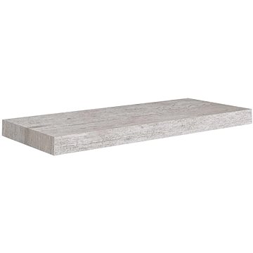 Shumee plovoucí nástěnná betonově šedá 60×23,5×3,8 cm MDF, 326597 (326597)