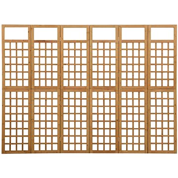 Shumee 6dílná treláž masivní jedlové dřevo 242,5×180 cm, 316481 (316481)