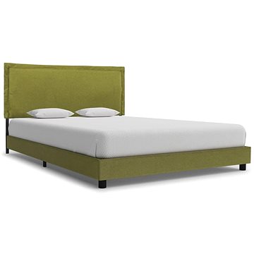Rám postele zelený textil 140x200 cm (280998)
