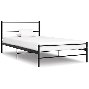 Rám postele černý kovový 90x200 cm (286496)