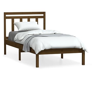 Rám postele medově hnědý masivní borovice 100 × 200 cm, 3100582 (3100582)
