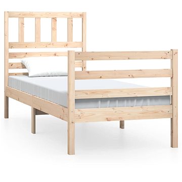 Rám postele masivní dřevo 90 × 190 cm Single, 3101053 (3101053)